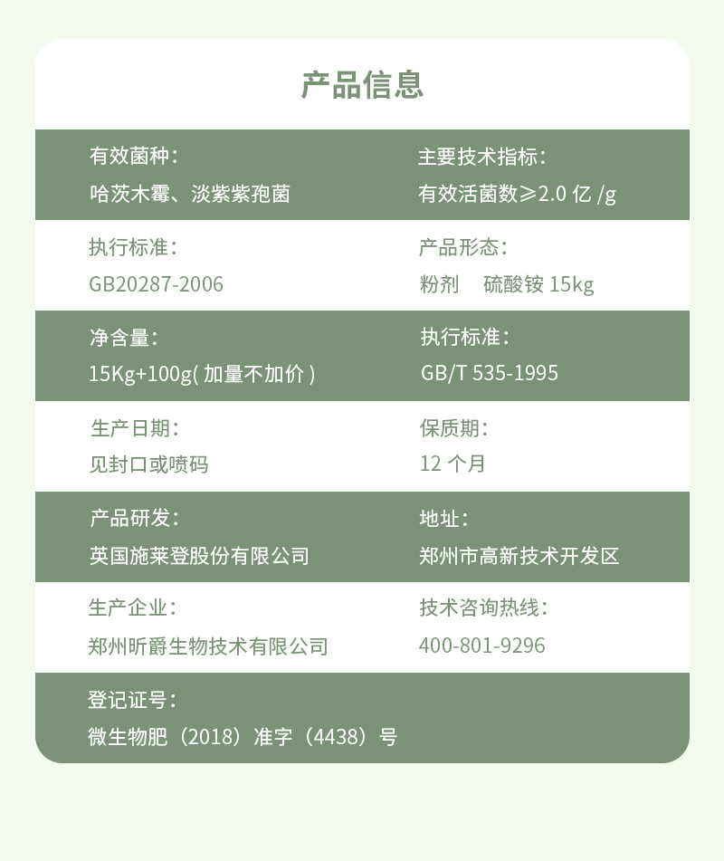产品信息